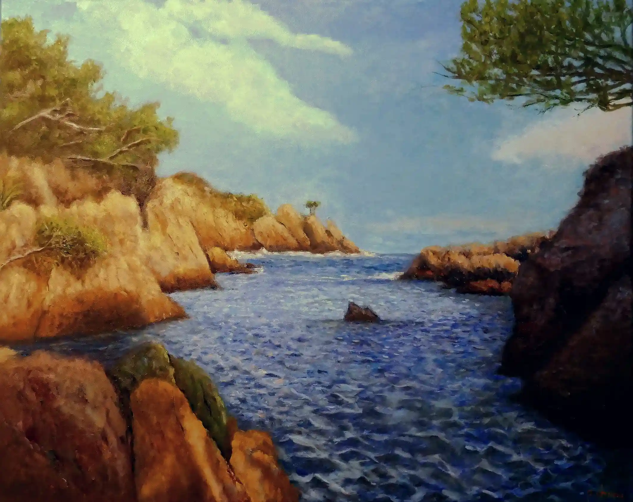 Méditerranée 81 x 65